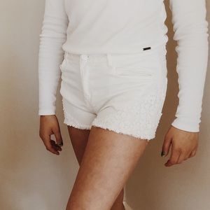 White Zara Shorts